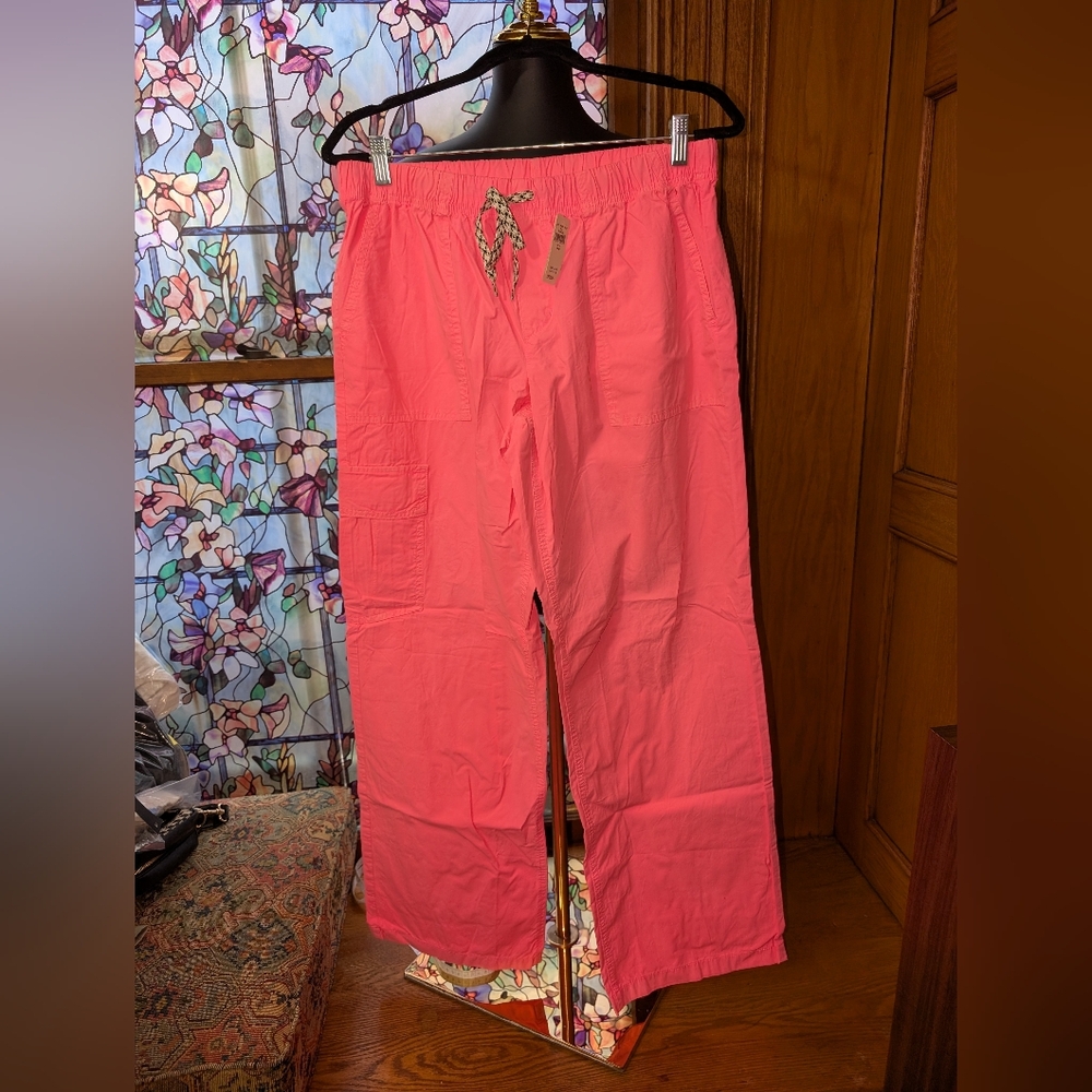 Aerie Pink Drawstring Pants